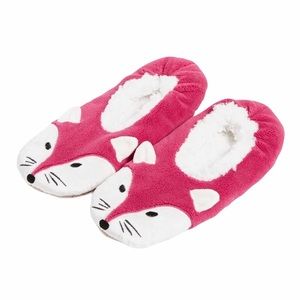 Vera Bradley Foxwood Fox Slippers, Pink, Medium 7-8